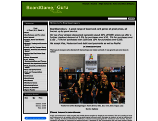 boardgameguru.co.uk screenshot