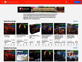 boardgameoracle.com screenshot