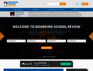 boardingschoolreview.com screenshot