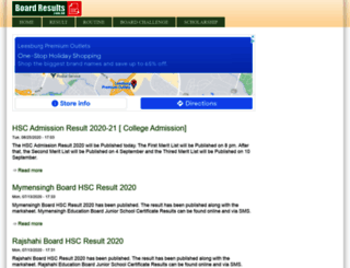 boardresults.com.bd screenshot