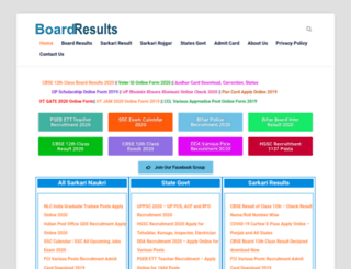 boardresults.net screenshot