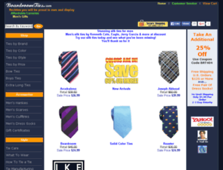 boardroomties.com screenshot