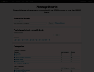 boards.ancestry.co.uk screenshot