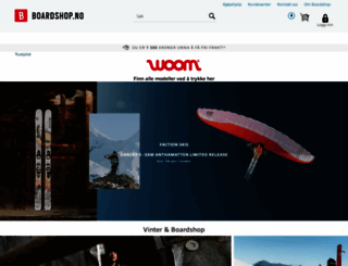 boardshop.no screenshot