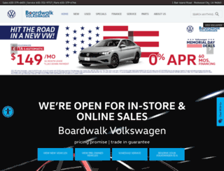 boardwalkvolkswagen.com screenshot
