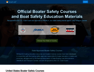boat-ed.com screenshot