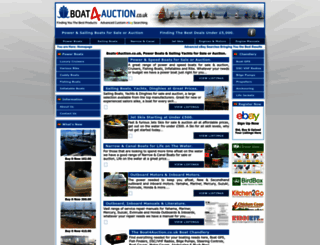 boat4auction.co.uk screenshot