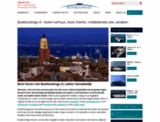 boatbookings.nl screenshot