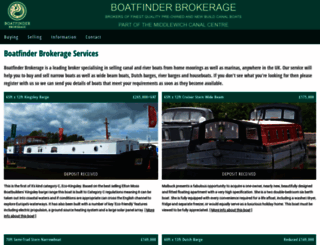 boatfinderbrokerage.co.uk screenshot
