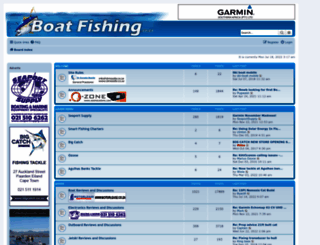 boatfishing.co.za screenshot