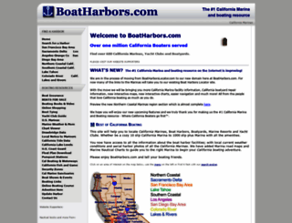 boatharbors.com screenshot