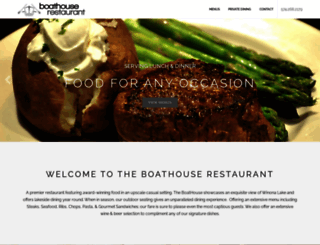 boathouseatwinona.com screenshot