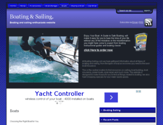 boating-sailing.com screenshot