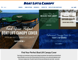 boatliftandcanopy.com screenshot
