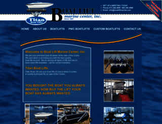 boatliftmarine.com screenshot