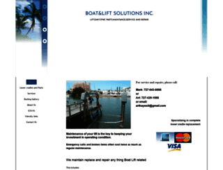 boatliftsolution.com screenshot