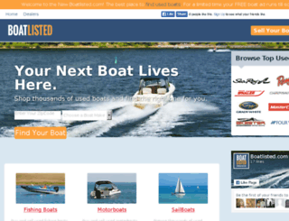 boatlisted.com screenshot