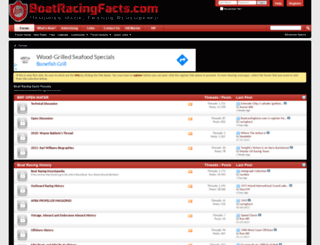 boatracingfacts.com screenshot