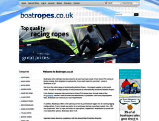boatropes.co.uk screenshot