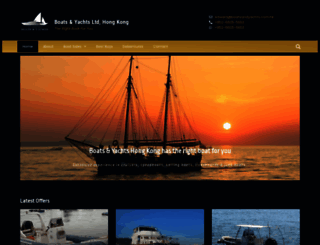 boatsandyachts.com.hk screenshot