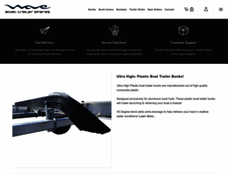 boattrailerspares.com screenshot