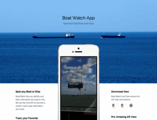 boatwatchapp.com screenshot