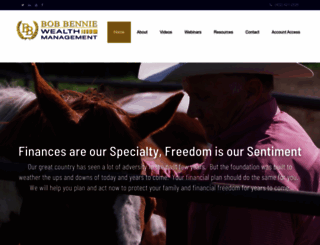 bobbennie.com screenshot