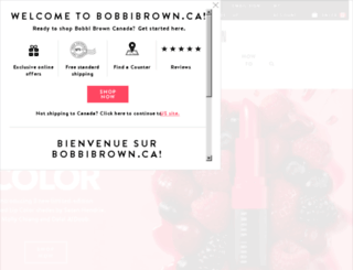 bobbibrowncosmetics.ca screenshot