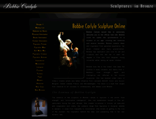 bobbiecarlylesculpture.com screenshot