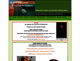 bobbleball.com screenshot