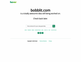 bobblit.com screenshot