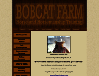 bobcatfarm.com screenshot
