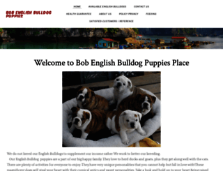 bobenglishbulldogsplace.site screenshot