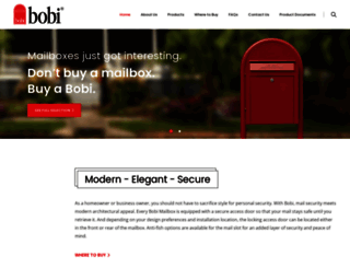 bobimailboxes.com screenshot