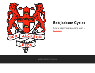 bobjacksoncycles.co.uk screenshot