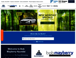 bobmayberryhyundai.com screenshot