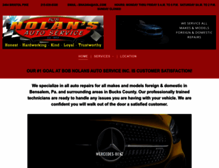 bobnolansautorepair.com screenshot