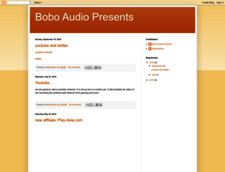 boboaudiopresents.blogspot.com screenshot