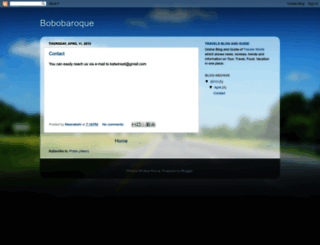 bobobaroque.blogspot.com screenshot