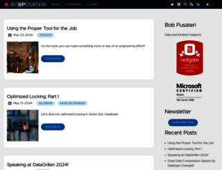 bobpusateri.com screenshot