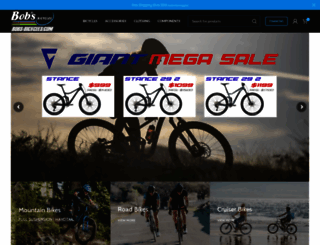 bobs-bicycles.com screenshot