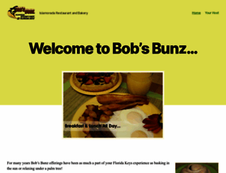 bobsbunz.com screenshot