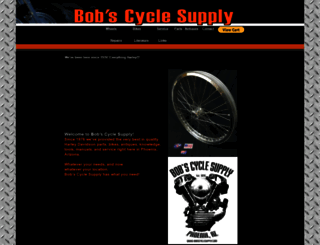bobscyclesupply.co screenshot