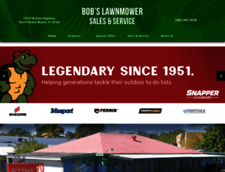 bobslawnmowerservice.com screenshot