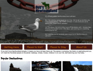 bobsnewfoundland.com screenshot