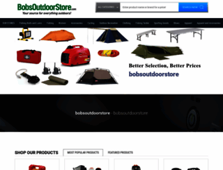 bobsoutdoorstore.com screenshot