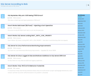 bobsql.com screenshot