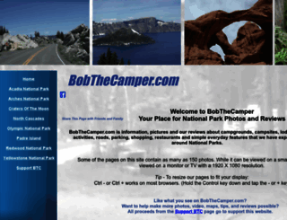 bobthecamper.com screenshot
