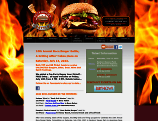 bocaburgerbattle.com screenshot