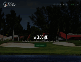 bocagreenscountryclub.com screenshot